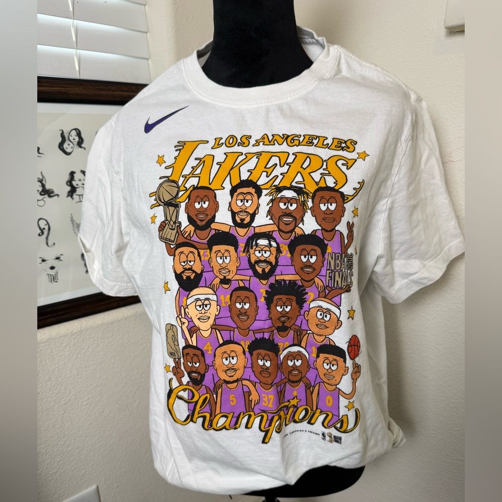 Nike Los Angeles Lakers 2020 NBA Finals Champions Celebration Roster